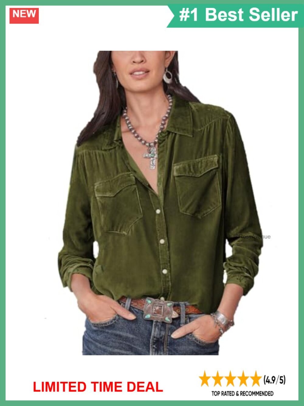 Velvet Button Down Shirt Long Sleeve Collared Blouse Vintage Top